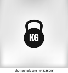 Weight icon vector illustration design element