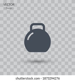 weight icon. Vector illustration EPS 10.