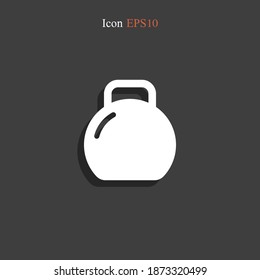 weight icon. Vector illustration EPS 10.