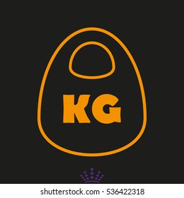 weight, weight, icon, vector illustration EPS 10