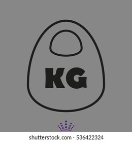 weight, weight, icon, vector illustration EPS 10