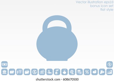 weight icon vector illustration EPS 10