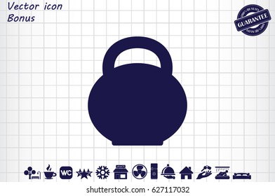 weight icon vector illustration EPS 10