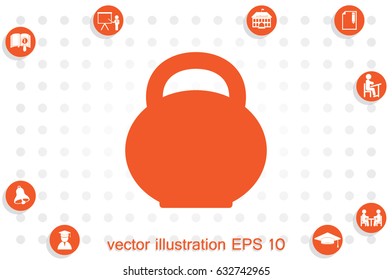 weight icon vector illustration EPS 10