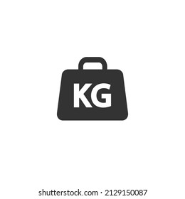 Weight Icon vector illustration in flat