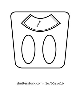 weight icon vector illustration sign design