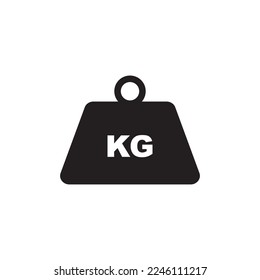 Weight icon vector illustration sign