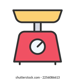 Weight Icon vector image. Suitable for mobile apps, web apps and print media.