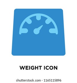 Weight icon vector isolated on white background, Weight transparent sign , delivery symbols