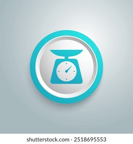 Weight icon vector. scale icon vector