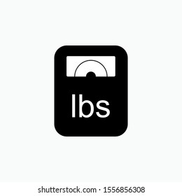 
Weight Icon - Vector, Sign and Symbol for Design, Presentation, Website or Apps Elements. 