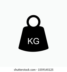 Weight Icon - Vector, Sign and Symbol for Design, Presentation, Website or Apps Elements. 