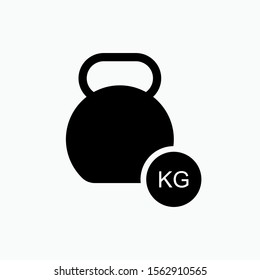 Weight Icon - Vector, Sign and Symbol for Design, Presentation, Website or Apps Elements. 