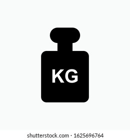 Weight Icon - Vector, Sign and Symbol for Design, Presentation, Website or Apps Elements. 