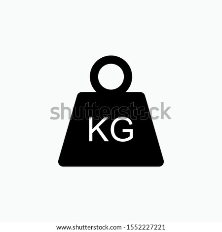 
Weight Icon - Vector, Sign and Symbol for Design, Presentation, Website or Apps Elements. 