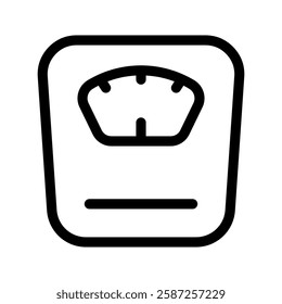 Weight Icon Vector Symbol Design Illustration