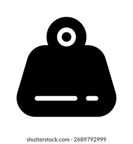 Ilustración de diseño de símbolo de Vector de icono de peso
