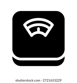 Weight Icon Vector Symbol Design Illustration