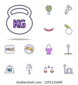 weight icon. web icons universal set for web and mobile