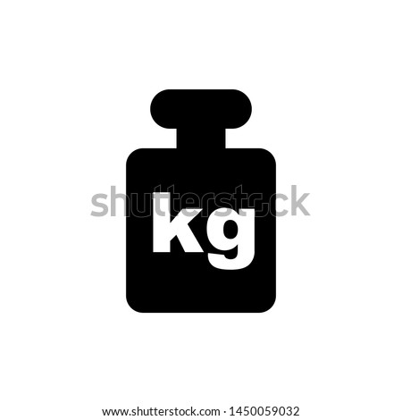 Weight  Icon. Weightness Measurement Elements Illustration. Applied as Trendy Symbol for Design Elements, Websites, Presentation and Application - Vector.