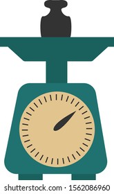 Peso, ilustración, vector sobre fondo blanco.
