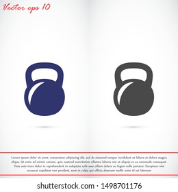 Weight kg vector icon. weight for sport badge. home study weight badge. gym weight badge.10 eps icon icons. flat icon design.