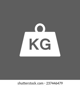 weight kilogram icon