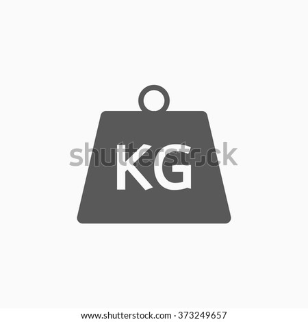 weight kilogram icon