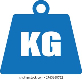 Weight kilogram icon vector illustration