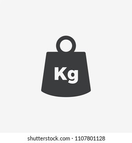 Weight Kilogram Vector Icon