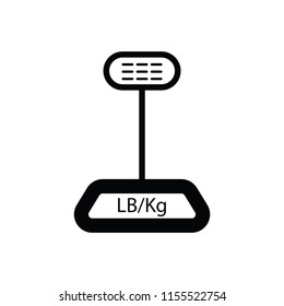 Weight kilograms icon