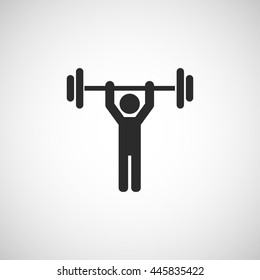 Weight Lifter Icon