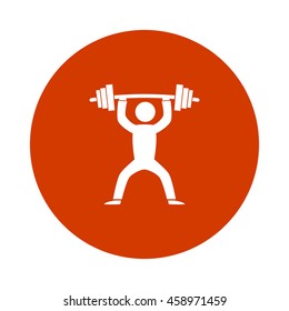 weight lifting button