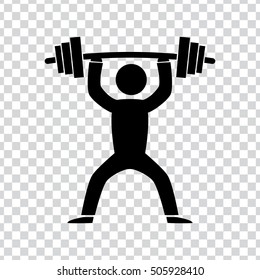 weight lifting button