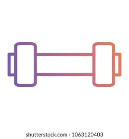 weight lifting device icon