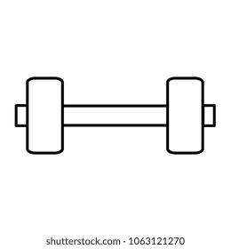weight lifting device icon