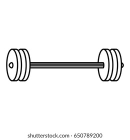weight lifting device icon