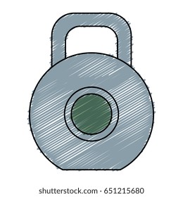 weight lifting device icon