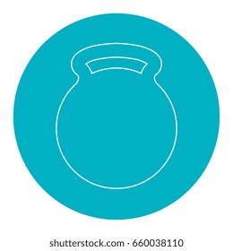 weight lifting device icon