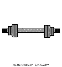 weight lifting device icon