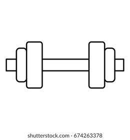 weight lifting device icon