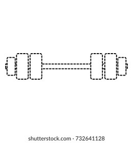 weight lifting device icon