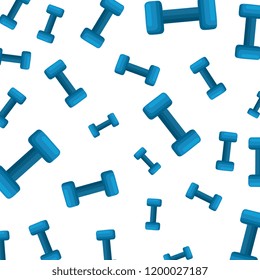 weight lifting dumbbell pattern