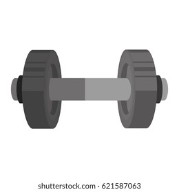weight lifting dumbell icon