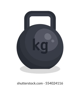 weight lifting equipment icon