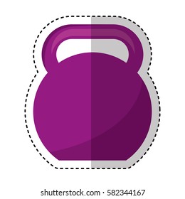 weight lifting equipment icon