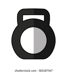 weight lifting equipment icon