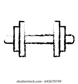 weight lifting equipment icon