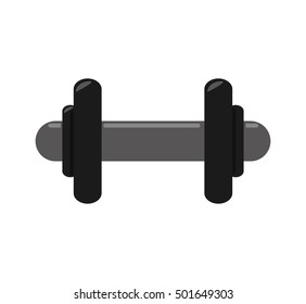weight lifting equipment isolated icon vector illustration design