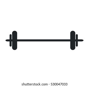 weight lifting gym accesory icon vector illustration design